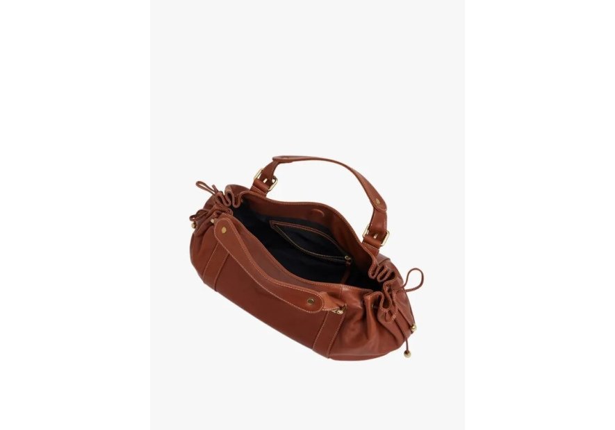 Gerard Darel 24H/410 - CUIR DE VACHETTE - TAN sac porté main 24 heures gérard darel Sac porté main