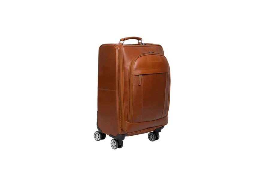the chesterfield C21.5006 - CUIR DE VACHETTE - CO valise cabine trolley key largo the chesterfield Bagages cabine