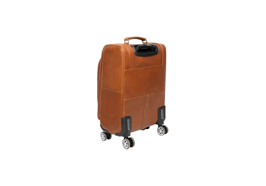 the chesterfield C21.5006 - CUIR DE VACHETTE - CO valise cabine trolley key largo the chesterfield Bagages cabine