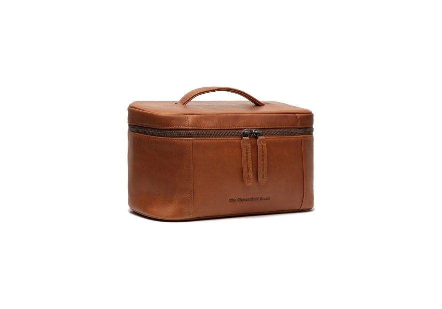 the chesterfield C08.0495 vanity cuir limone beauty case