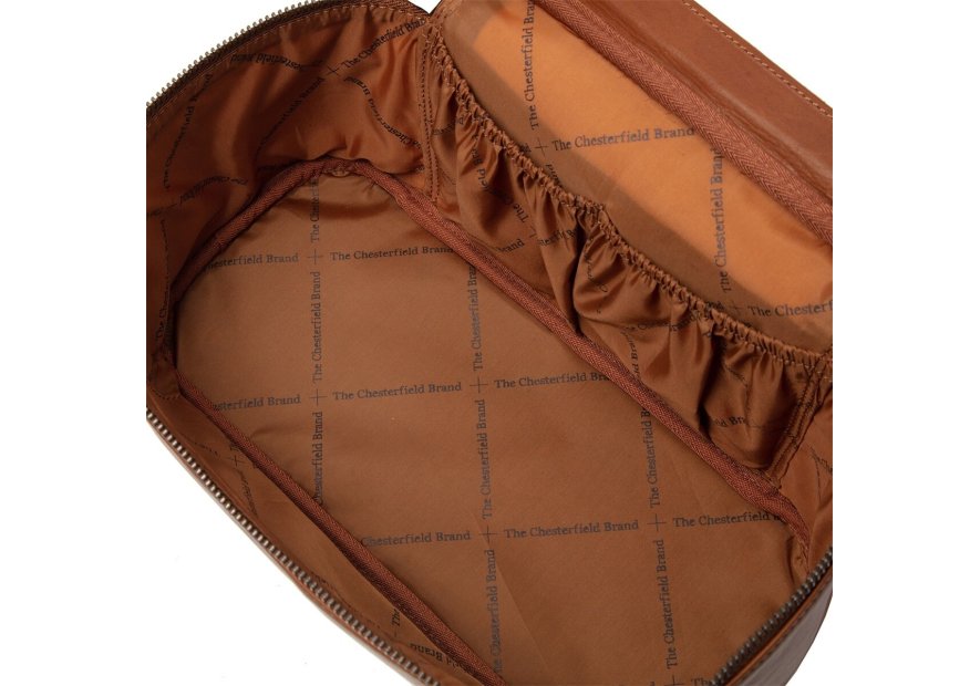 the chesterfield C08.0495 vanity cuir limone beauty case