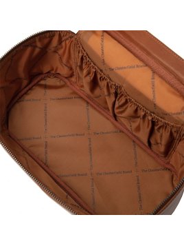 the chesterfield C08.0495 vanity cuir limone beauty case