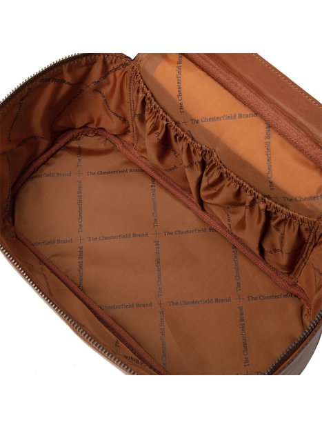 the chesterfield C08.0495 vanity cuir limone beauty case
