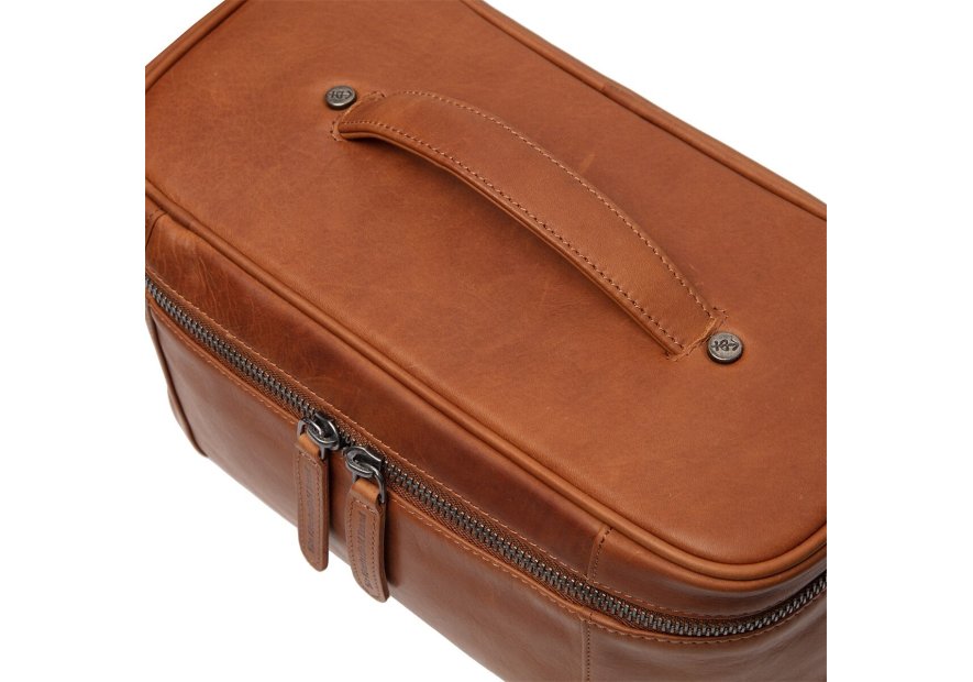 the chesterfield C08.0495 vanity cuir limone beauty case