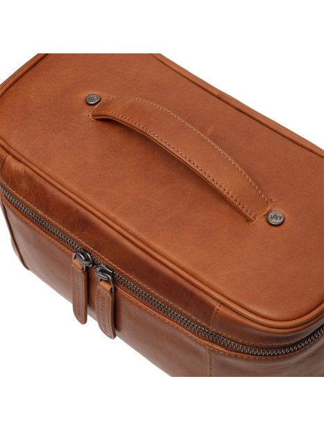 the chesterfield C08.0495 vanity cuir limone beauty case