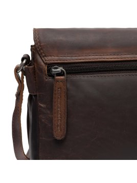 the chesterfield C48.1188 - CUIR DE VACHETTE - BR sac à rabat bandoulière the chesterfield reston Sac business