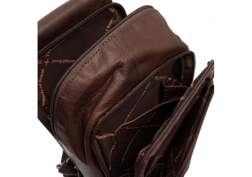 the chesterfield C58.0284 - CUIR DE VACHETTE - BR sac homme crossbody riga the chesterfield Sac business