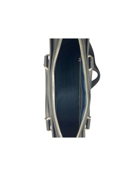 Lancaster 312-10 - CUIR DE VACHETTE - NOIR porte document delphino lucas Porte-documents