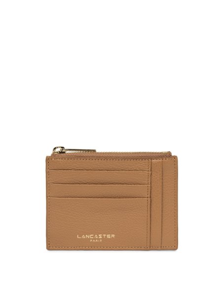 Lancaster 129-22 porte cartes lancaster dune plat zip Porte-monnaie Femme