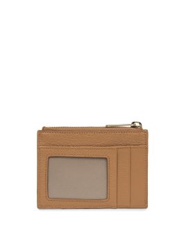 Lancaster 129-22 - CUIR DE VACHETTE - CAME porte cartes plat zip dune lancaster Porte-monnaie