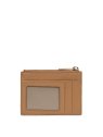 Lancaster 129-22 - CUIR DE VACHETTE - CAME porte cartes plat zip dune lancaster porte-monnaie-femme