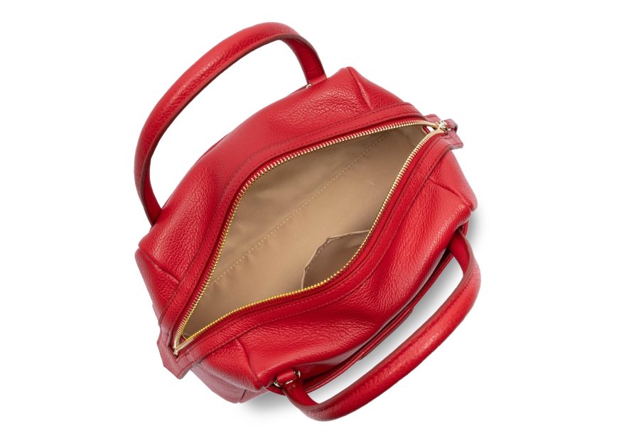 Lancaster 529-82 - CUIR DE VACHETTE - ROUG dune porté main s Sac porté main