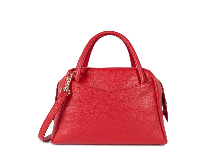 Lancaster 529-82 - CUIR DE VACHETTE - ROUG dune porté main s Sac porté main