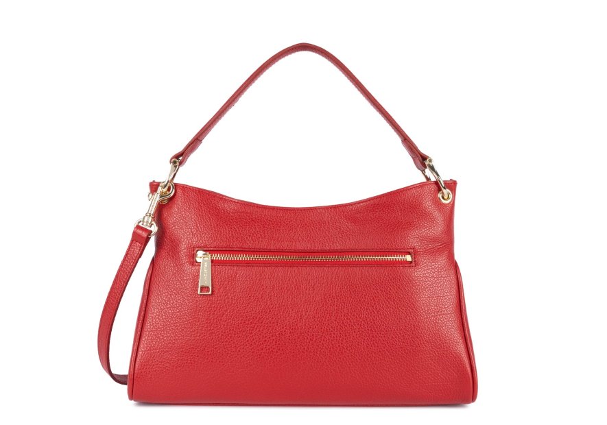 Lancaster 529-86 - CUIR DE VACHETTE - ROUG dune - sac besace carré Sac business