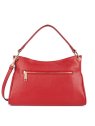 Lancaster 529-86 - CUIR DE VACHETTE - ROUG dune - sac besace carré sacs-a-mains