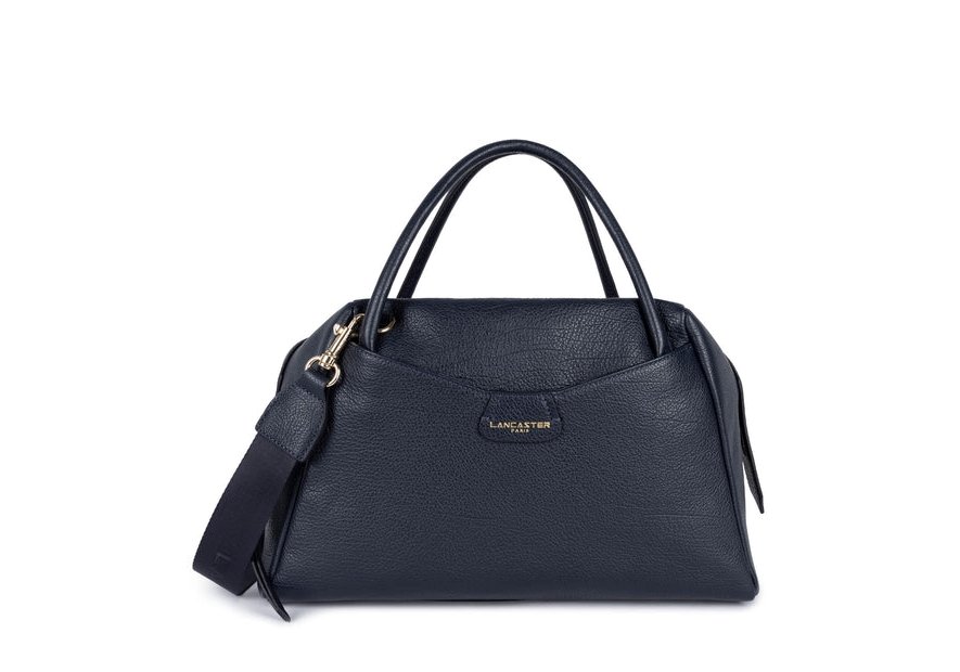 Lancaster 529-83 - CUIR DE VACHETTE - BLEU sac cabas l dune Sac business
