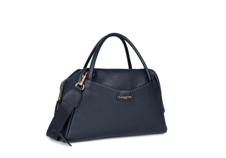 Lancaster 529-83 - CUIR DE VACHETTE - BLEU sac cabas l dune Sac business