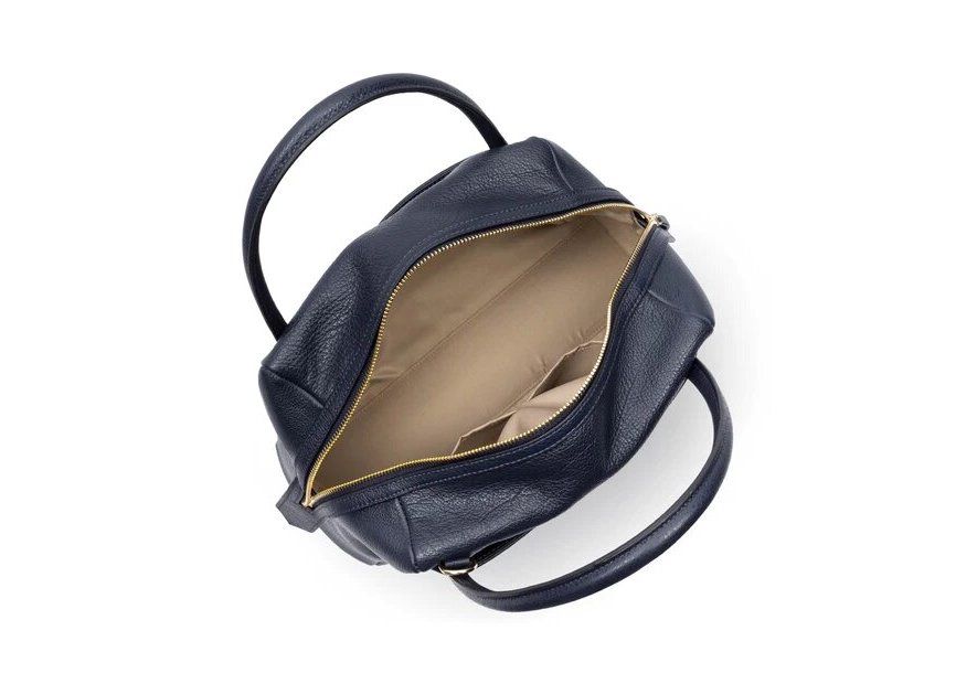 Lancaster 529-83 - CUIR DE VACHETTE - BLEU sac cabas l dune Sac business