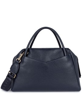 Lancaster 529-83 - CUIR DE VACHETTE - BLEU sac cabas l dune Sac business