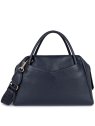 Lancaster 529-83 - CUIR DE VACHETTE - BLEU sac cabas l dune sacs-a-mains