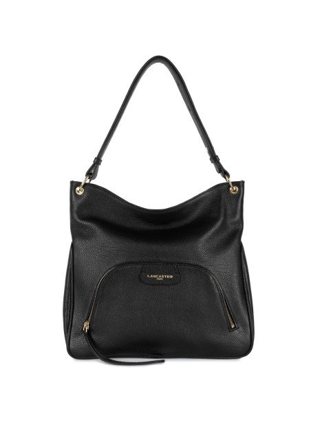 Lancaster 529-87 - CUIR DE VACHETTE - NOIR dune-sac a dos sac-business