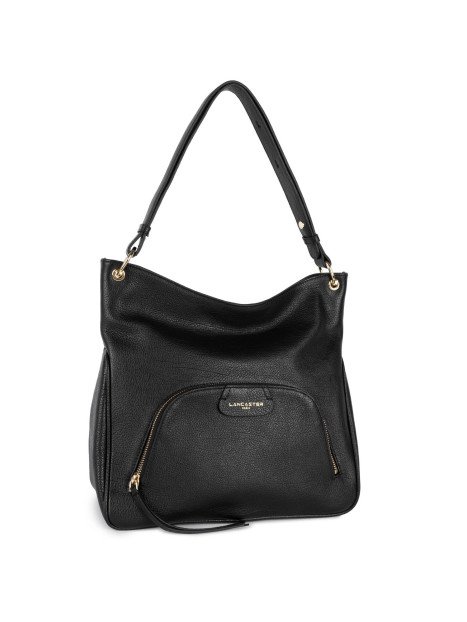 Lancaster 529-87 - CUIR DE VACHETTE - NOIR dune-sac a dos Sac business