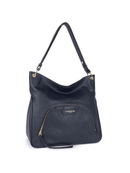 Lancaster 529-87 - CUIR DE VACHETTE - BLEU dune-sac a dos Sac business