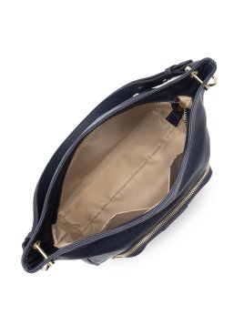 Lancaster 529-87 - CUIR DE VACHETTE - BLEU dune-sac a dos Sac business