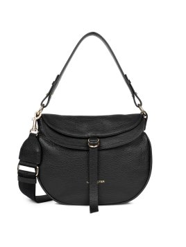 Lancaster 529-100 - CUIR DE VACHETTE - NOI sac besace dune gaia Sac business