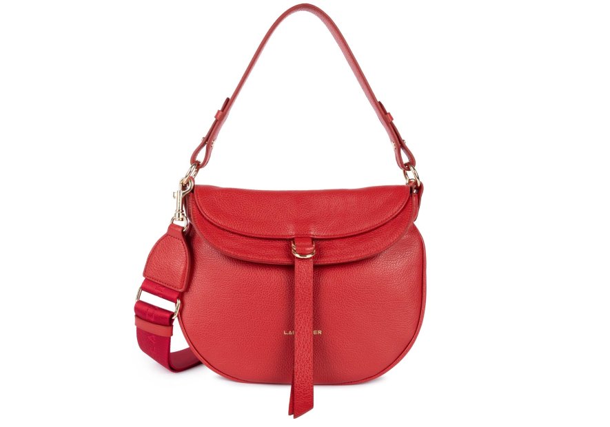 Lancaster 529-100 - CUIR DE VACHETTE - ROU sac besace dune gaia Sac business