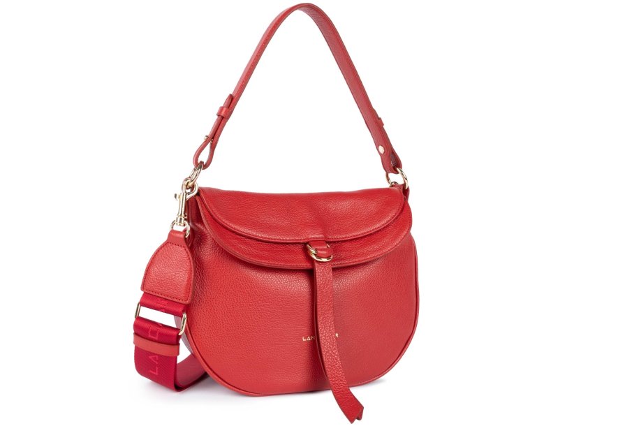 Lancaster 529-100 - CUIR DE VACHETTE - ROU sac besace dune gaia Sac business