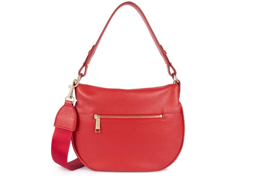 Lancaster 529-100 - CUIR DE VACHETTE - ROU sac besace dune gaia Sac business