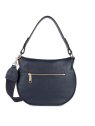 Lancaster 529-100 - CUIR DE VACHETTE - BLE sac besace dune gaia sacs-a-mains