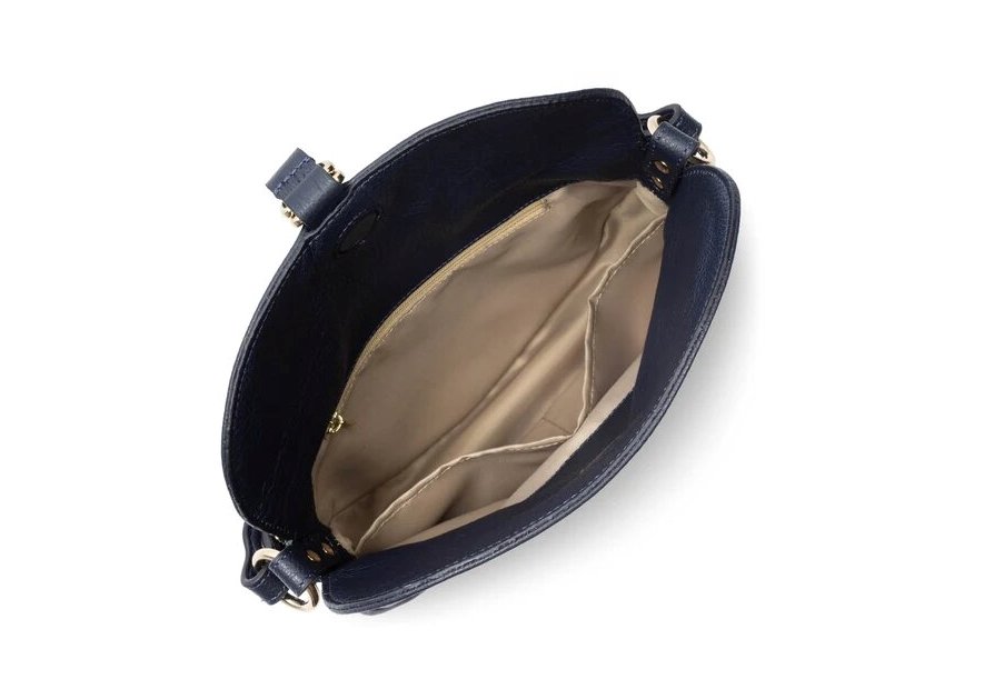 Lancaster 529-100 - CUIR DE VACHETTE - BLE sac besace dune gaia Sac business