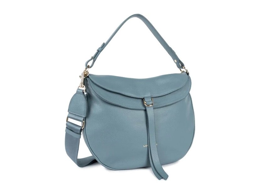 Lancaster 529-100 - CUIR DE VACHETTE - BLE sac besace dune gaia Sac business
