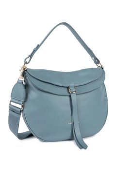 Lancaster 529-100 - CUIR DE VACHETTE - BLE sac besace dune gaia Sac business