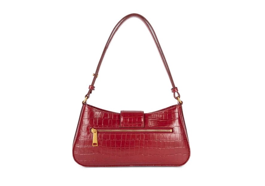 Lancaster 531-019 - CUIR DE VACHETTE FACON sac baguette exotic ily Sac porté travers