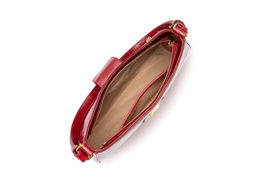 Lancaster 531-019 - CUIR DE VACHETTE FACON sac baguette exotic ily Sac porté travers