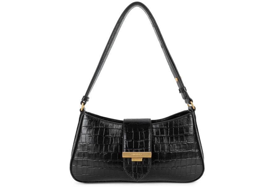 Lancaster 531-019 - CUIR DE VACHETTE FACON sac baguette exotic ily Sac porté travers