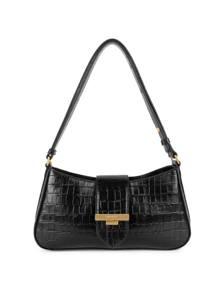 Lancaster 531-019 - CUIR DE VACHETTE FACON sac baguette exotic ily Sac porté travers