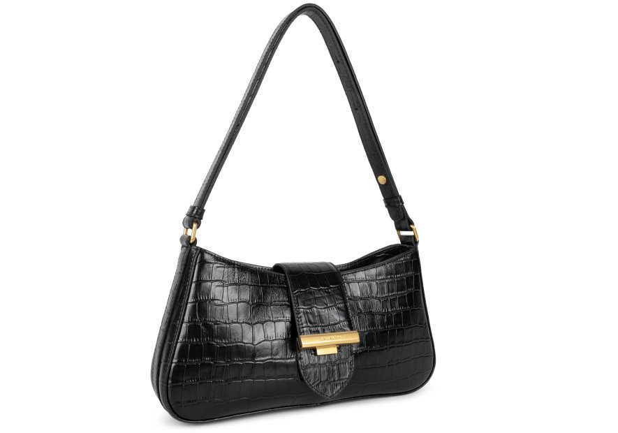 Lancaster 531-019 - CUIR DE VACHETTE FACON sac baguette exotic ily Sac porté travers