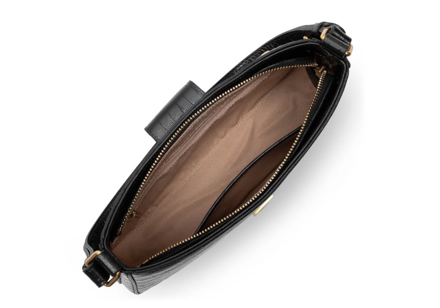 Lancaster 531-019 - CUIR DE VACHETTE FACON sac baguette exotic ily Sac porté travers