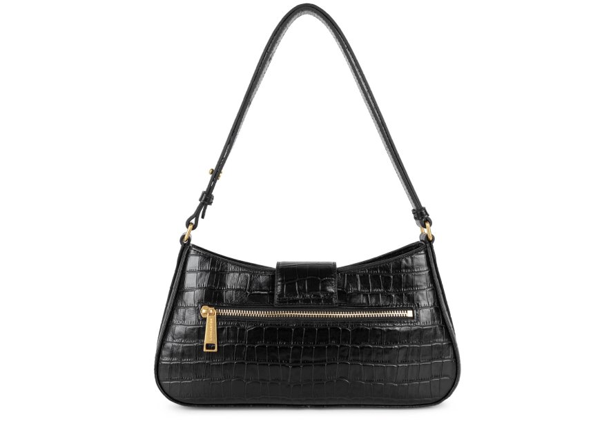 Lancaster 531-019 - CUIR DE VACHETTE FACON sac baguette exotic ily Sac porté travers