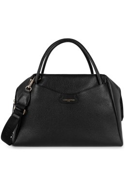 Lancaster 529-84 - CUIR DE VACHETTE - NOIR très grand sac cabas main dune Sac business