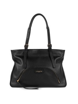 Lancaster 529-88 - CUIR DE VACHETTE - NOIR sac cabas épaule dune Sac business