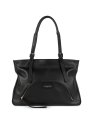 Lancaster 529-88 - CUIR DE VACHETTE - NOIR sac cabas épaule dune sacs-a-mains