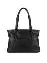 Lancaster 529-88 - CUIR DE VACHETTE - NOIR sac cabas épaule dune sacs-a-mains