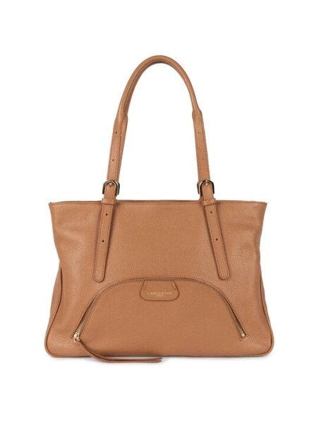 Lancaster 529-88 - CUIR DE VACHETTE - CAME sac cabas épaule dune Sac business