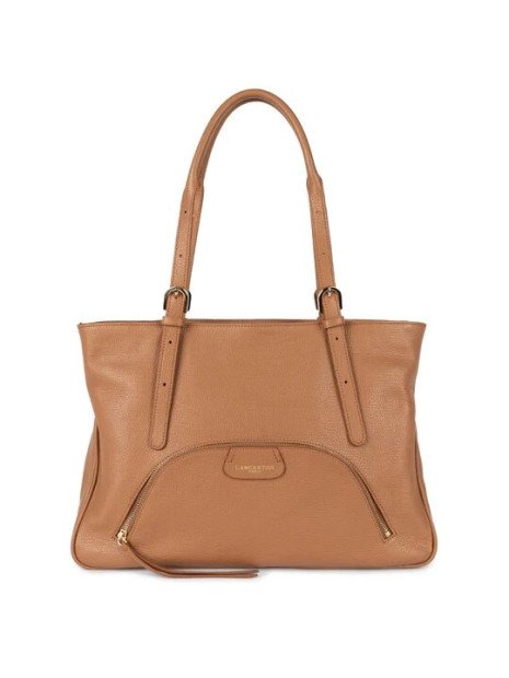 Lancaster 529-88 - CUIR DE VACHETTE - CAME sac cabas épaule dune sac-business