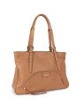 Lancaster 529-88 - CUIR DE VACHETTE - CAME sac cabas épaule dune sac-business